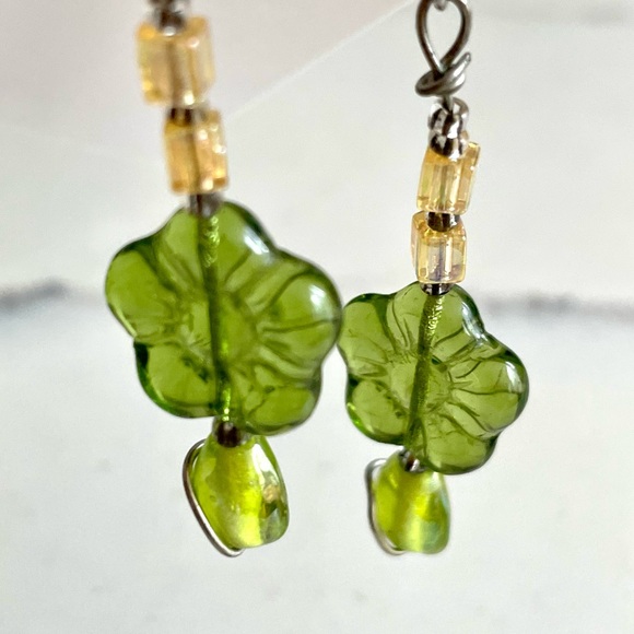 2/$20 Handmade glass bead earrings - Picture 2 of 4